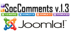 Социальные комментарии для Joomla логотип Soccommetnts для joomla