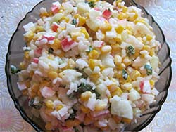 крабовый салат