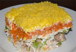 салат мимоза рецепт салат мимоза