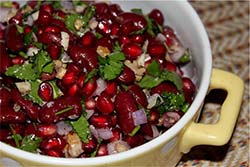 салат из красной фасоли